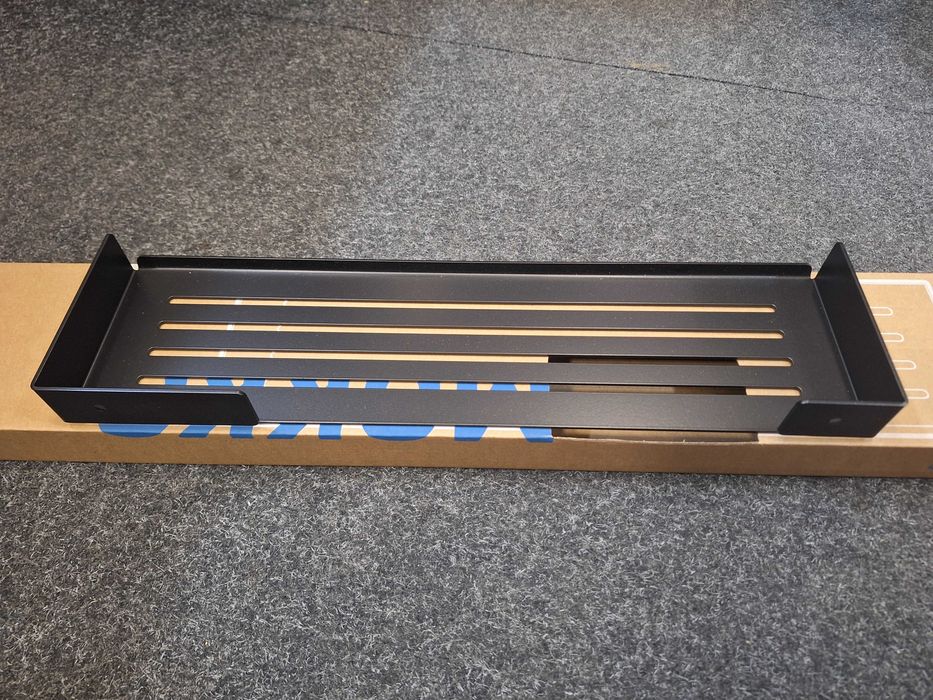 Pólka łazienkowa MOKKO - ścienna - nero ADM_N511