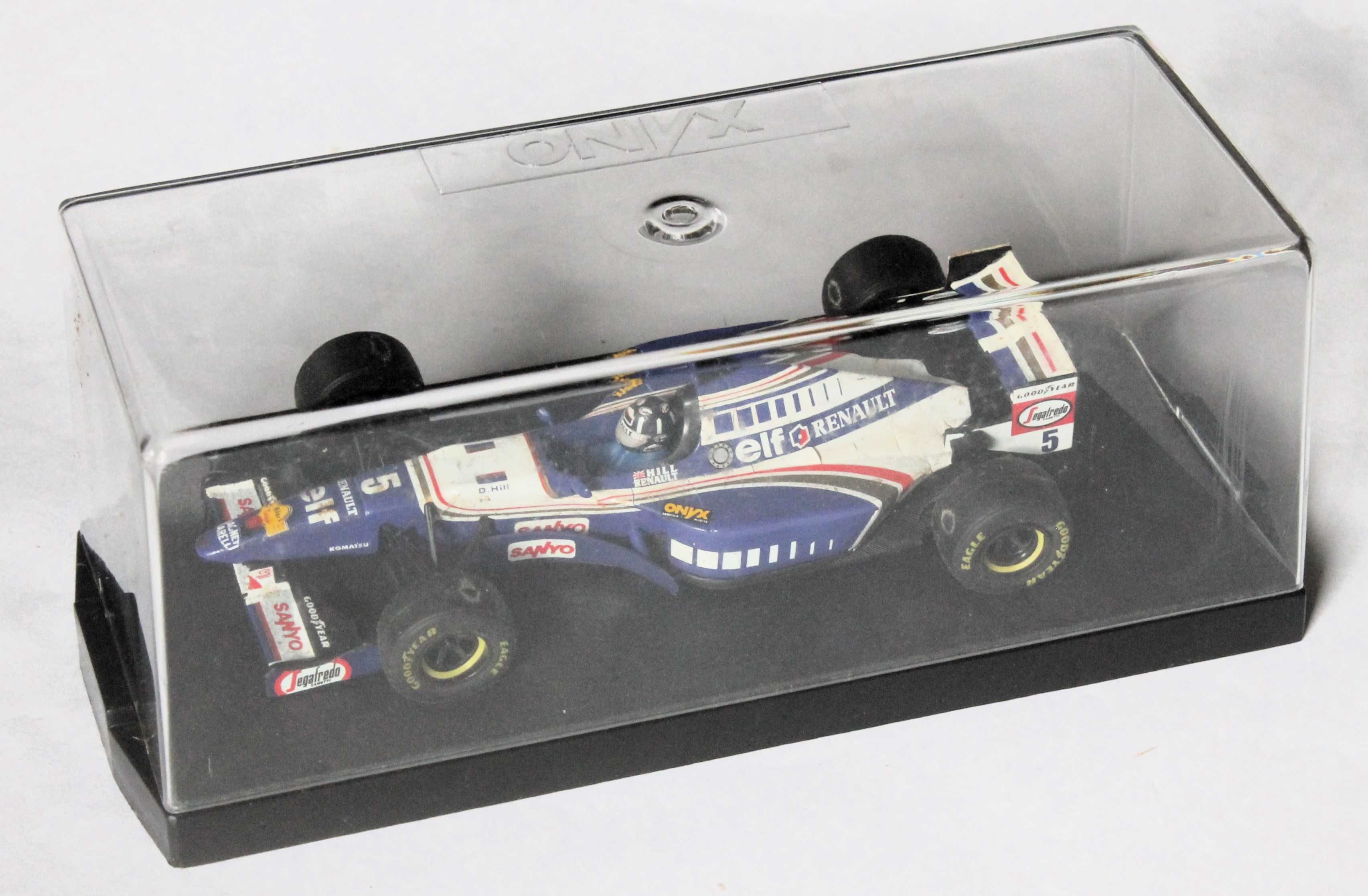 Miniatura Williams Renault FW17 Hill GP Portugal 1/43 Onyx c/ caixa