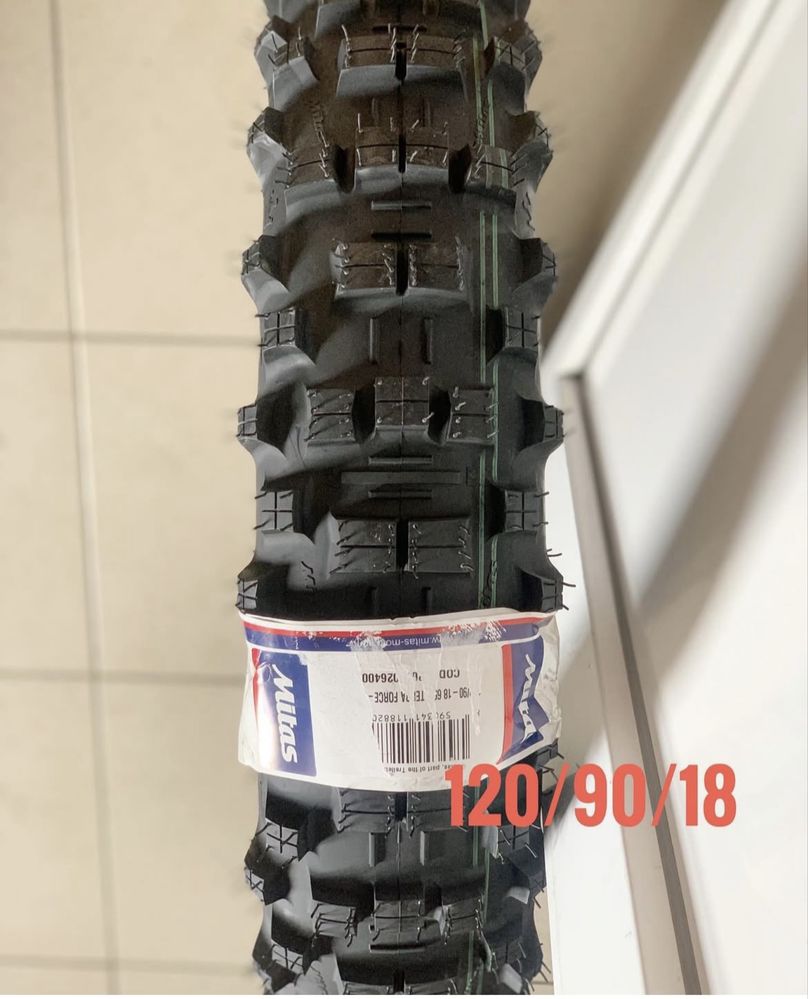 Резина крос/ендуро Mitas 120/90/18