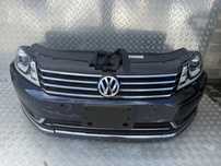 Przod, przodek VW Passat B7, lampy, zderzak, wzmocnienie, benzyna