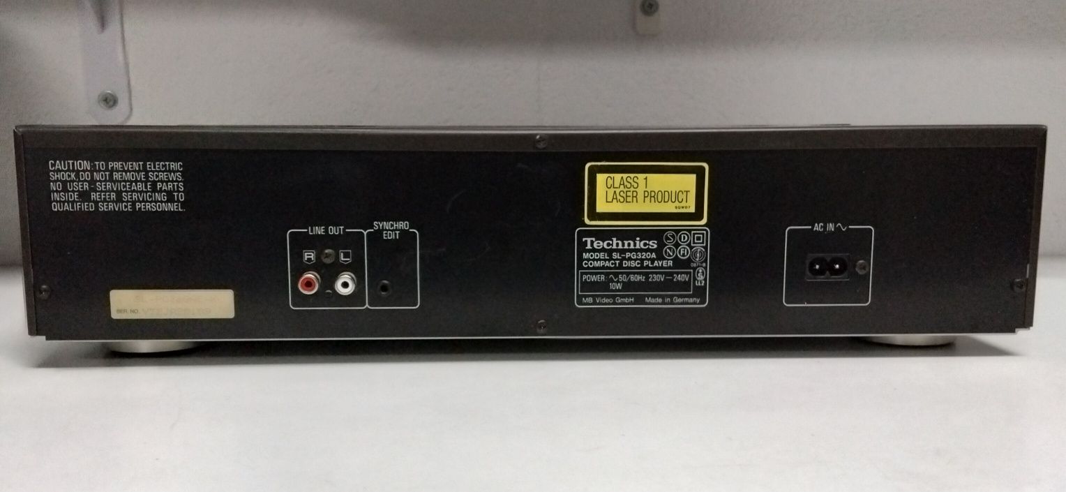 TECHNICS leitor de cd SL-P320A