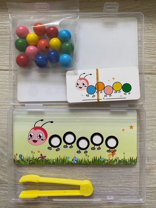 Розвиваюча іграшка Гусінь , Доббль Груффало, Барабашка