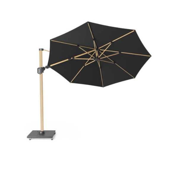 Parasol ogrodowy CHALLENGER T2P fi 3.5m Faded Black / Oak EKSPOZYCJA