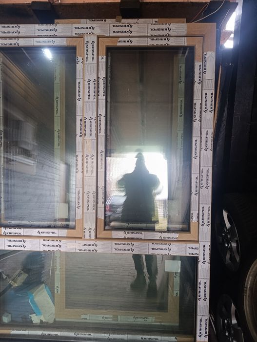 okazja ,Okna 2 skrzydłowe , witryna , okna nowe, 3 szybowe, okna PCV