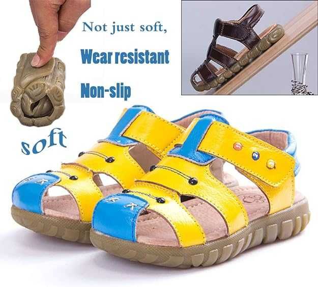 Nowe dziecięce buty skórzane / sandały / sandałki Oxford / R-28 !3236!