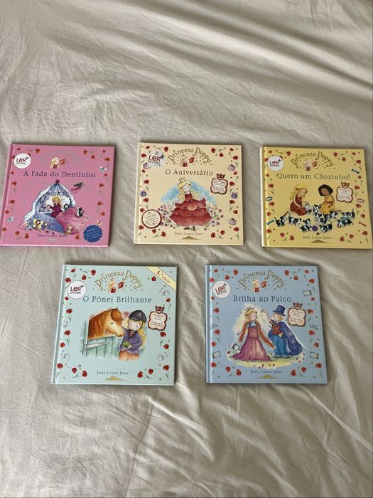coleção livros princesa poppy de janey louise jones