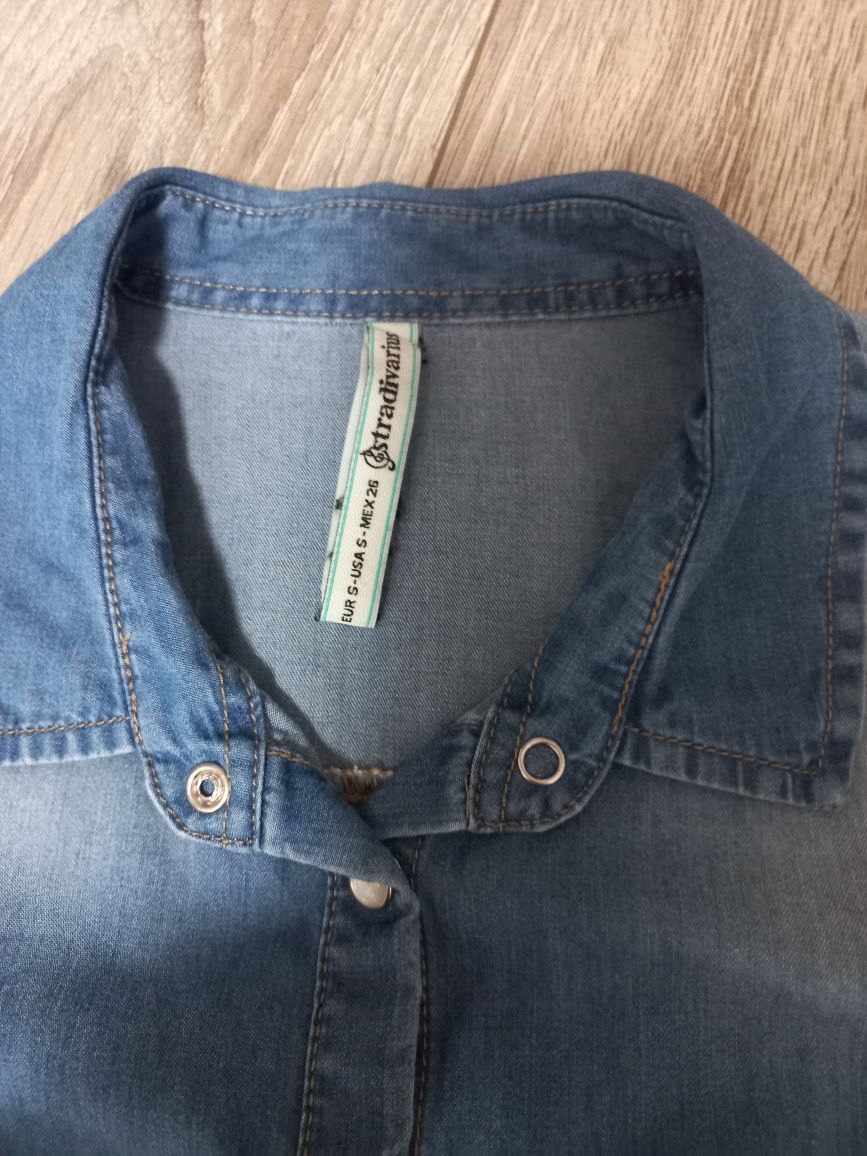 Koszula jeansowa damska Stradivarius rozmiar S 36