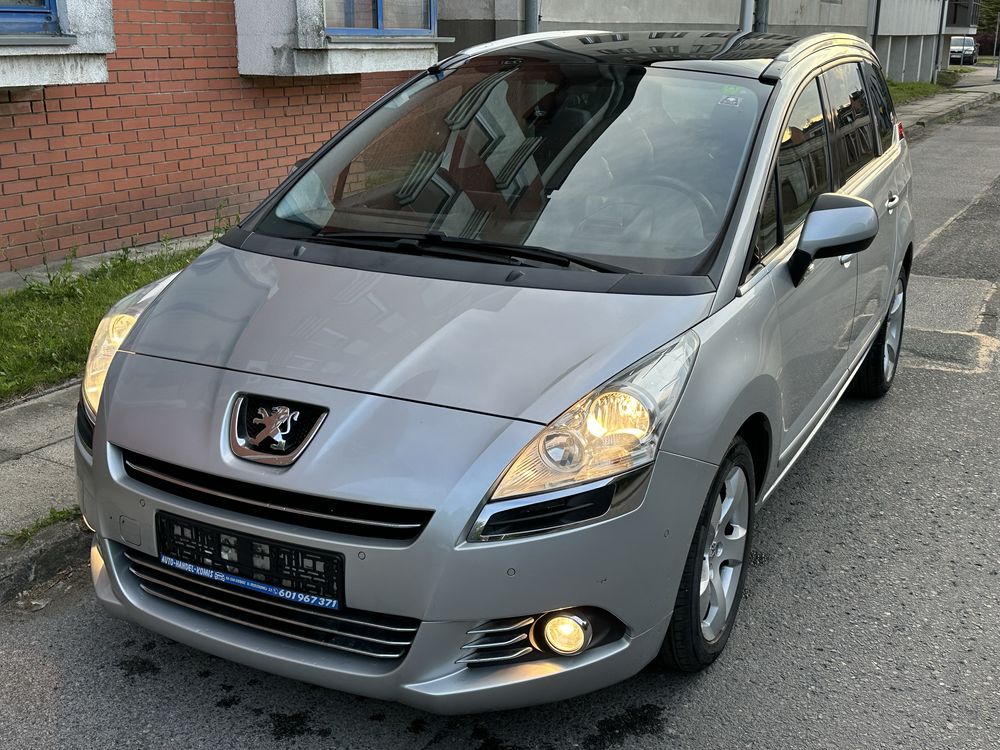 Peugeot 5008 1.6T Benzyna 2012r Bezwypadkowy Full Opcja 7-Osobowy