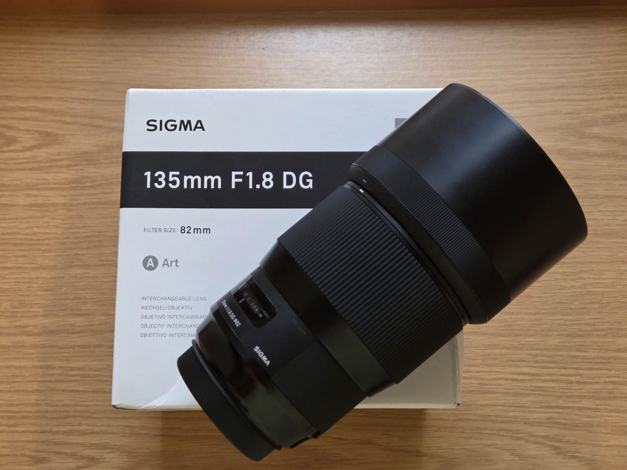 Объектив Sigma 135mm F/1.8 для Canon EF