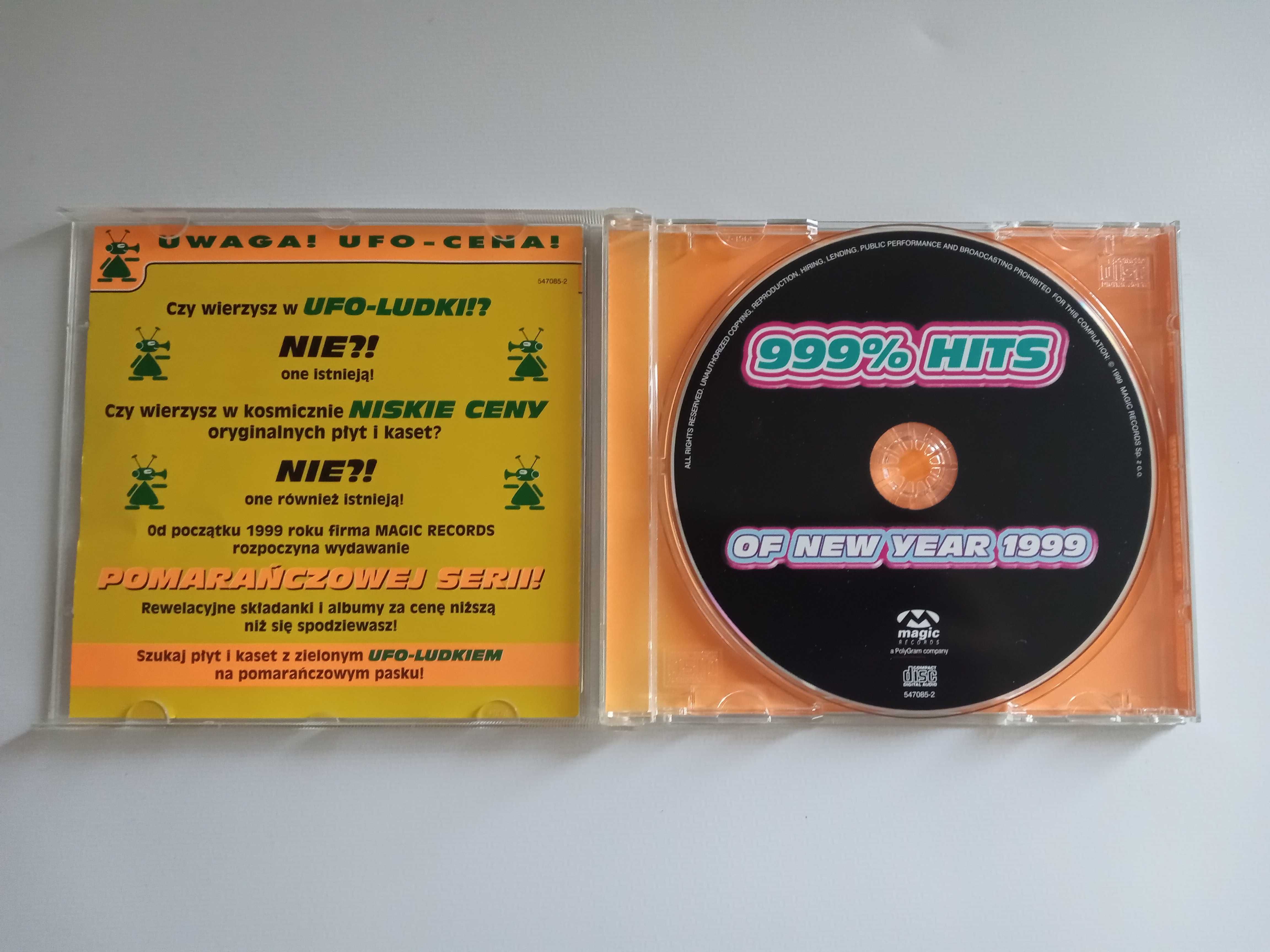 999% Hits Of New Year 1999 - CD