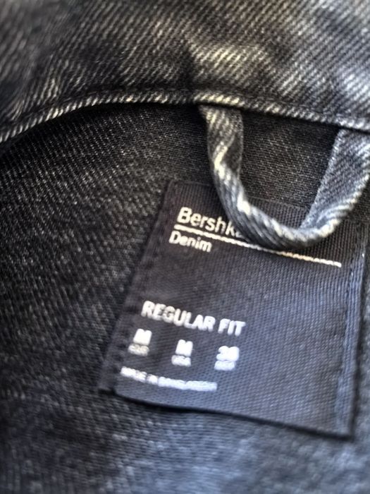 Kurtka Męska Dżinsowa Bershka Regular Fit r. M