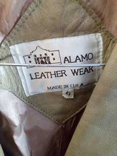 Casaco de cabedal homem Álamo Leather Wear made in USA