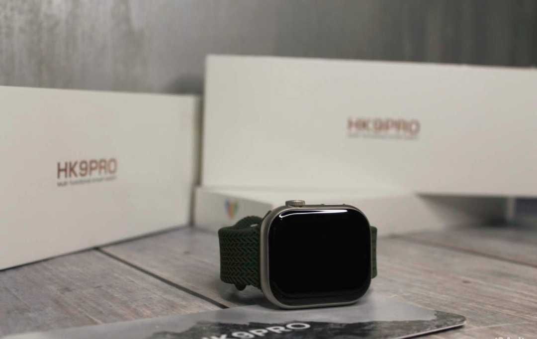Смарт-часы Watch 9S AMOLED 45мм (HK Pro+) + ремешок