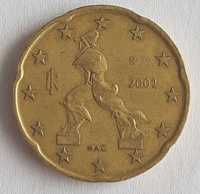 20 euro cent 2002 Włochy moneta kolekcjonerska