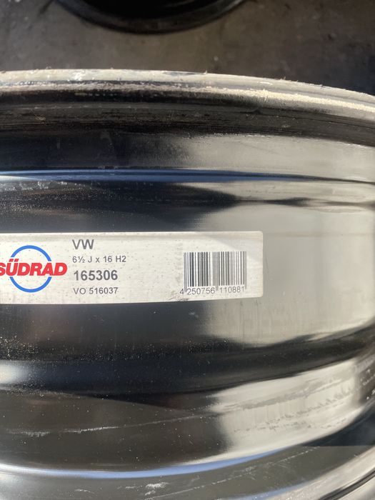 Felgi stalowe 5X112 6.5JX16H2 Et41 VW