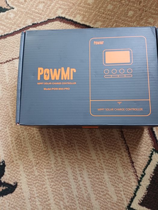 Сонячний контролер заряду MPPT 12V/24V/  PowMr 30A/45A