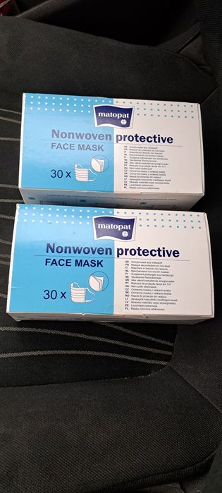 Maseczki medyczne  2 opakowanie 60 szt