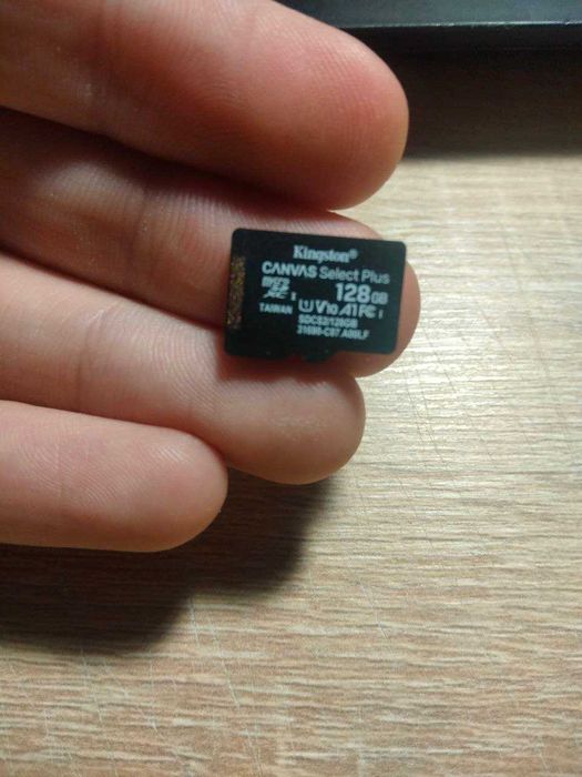 Картка пам'яті Kingston microSDXC 128GB Canvas Select Plus