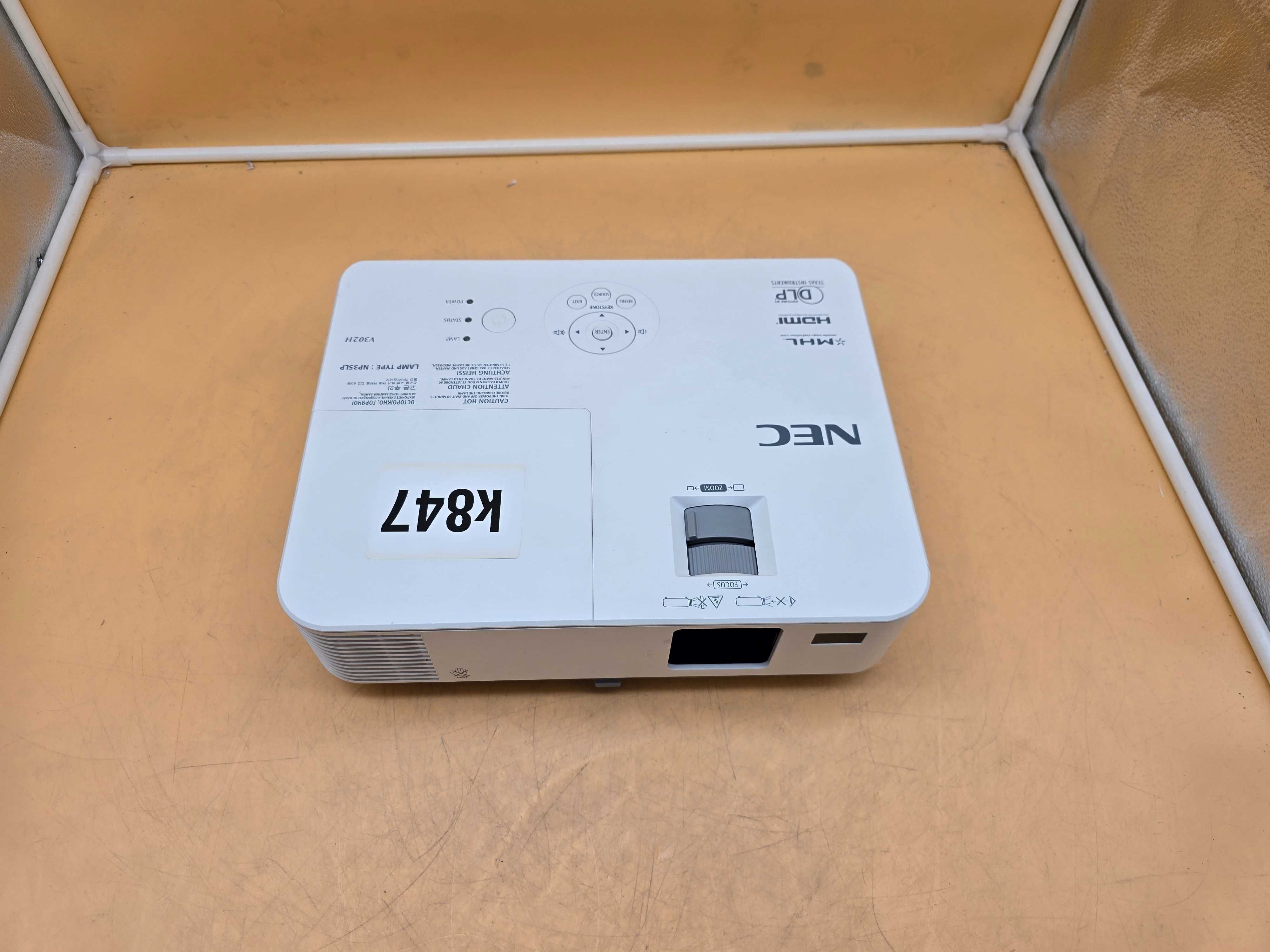 Projektor DLP NEC V302H 1920 x 1080 (FHD) 3000 ANSI lm