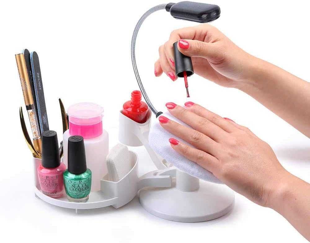 Suporte para Manicure com Luz Led