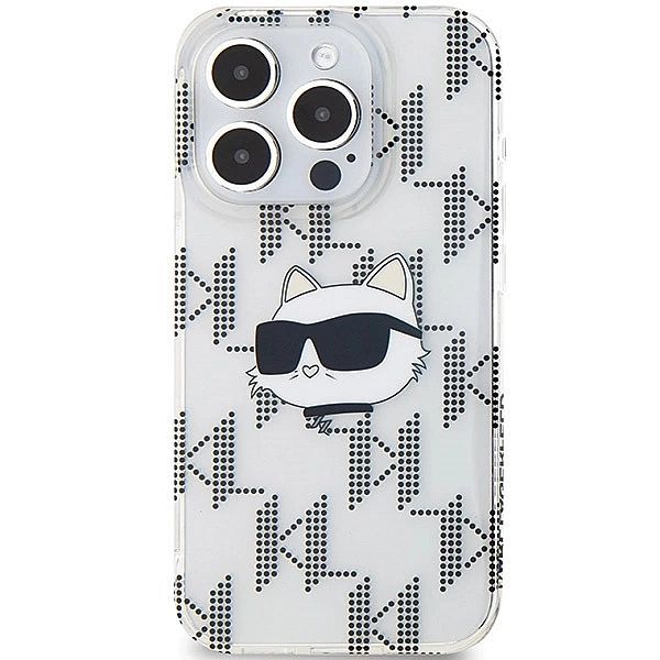 Etui Karl Lagerfeld Iml Choupette Head & Monogram na iPhone 15 Pro Max