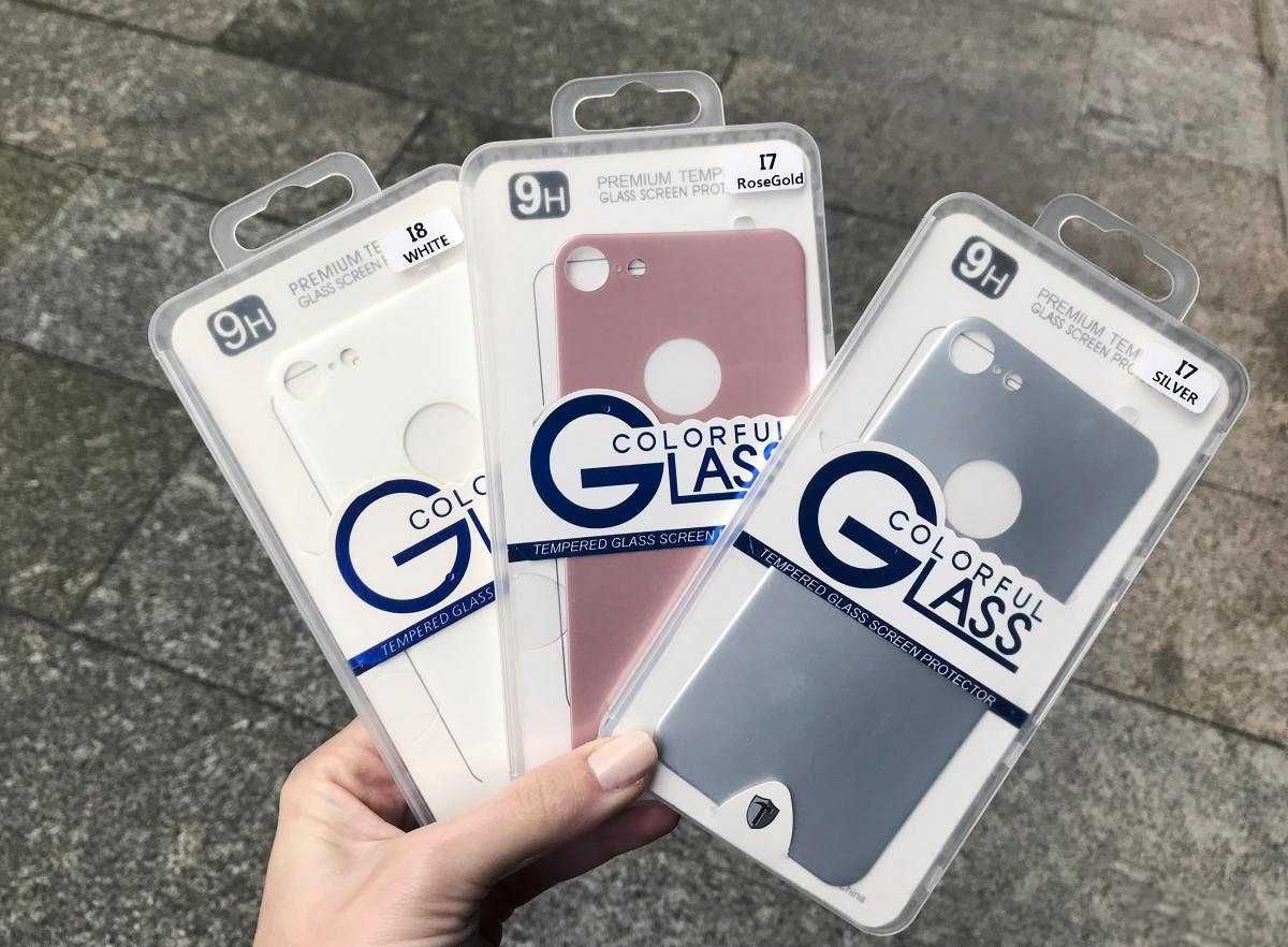 Película protectora para traseira de iPhone 7/7 Plus/iPhone 8/8 Plus/X