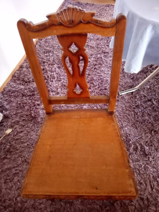 Cadeira vintage madeira