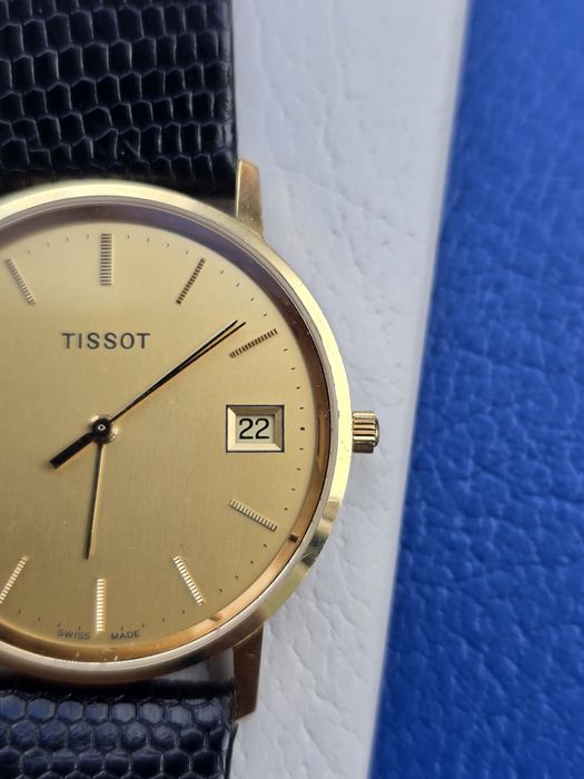 Złoty zegarek Tissot Goldrun 18k 750 + BOX