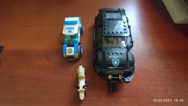 Набір з 3-ох ЛЕГО (LEGO) машин.