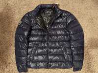 Kurtka puchowa SUPERDRY High Shine Quilted Granatowa męska rozmiar L