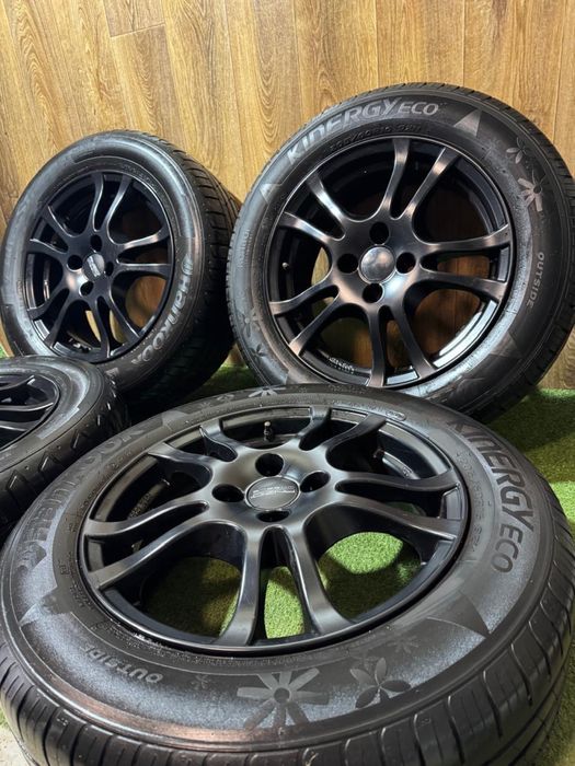 Диски Enzo R16 4x100 6,5J ET40 +шини 205/60R16 VW Mazda Kia Honda Fiat