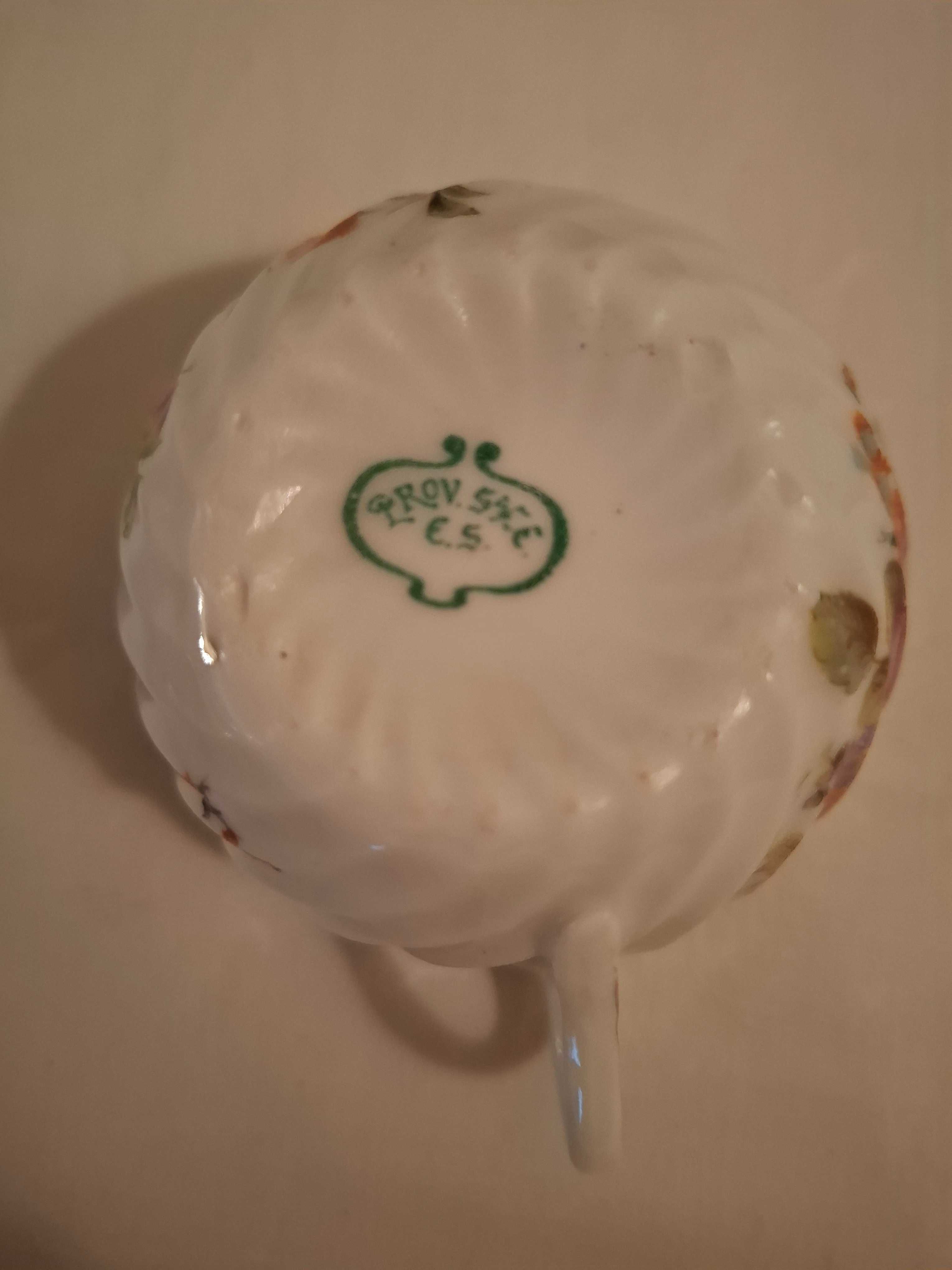 Chávenas de Chá Porcelana Prov Saxe ES Germany ( Muito Antigas )