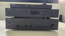 Aparelhagem NAD (amplificador e rádio)