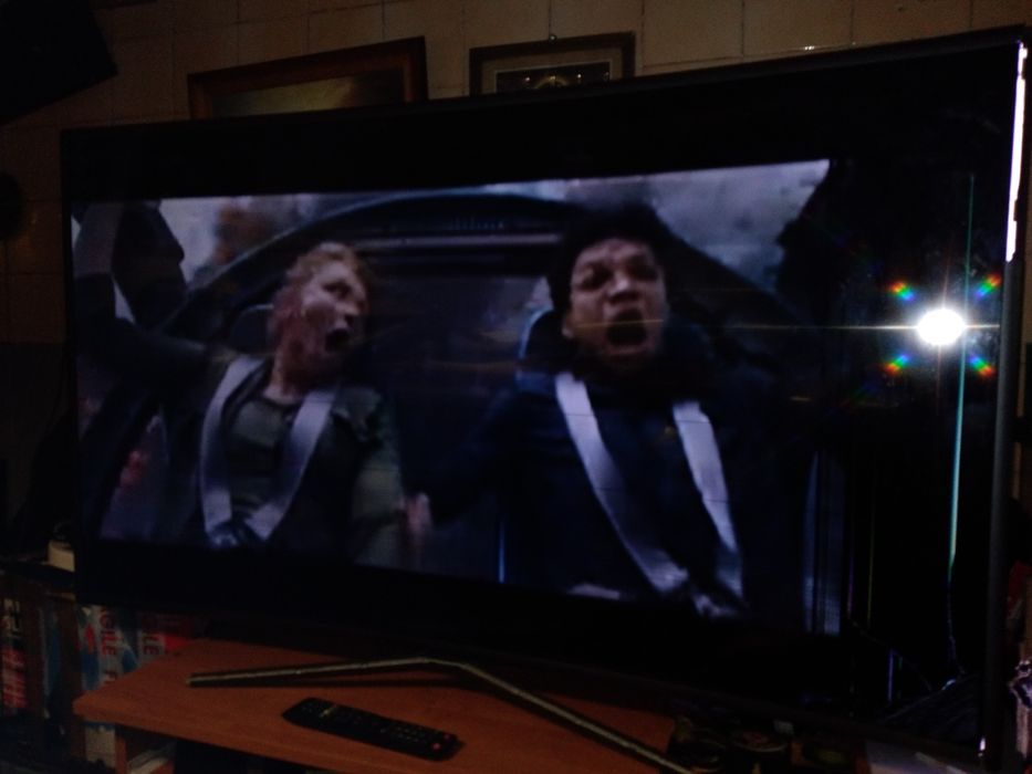 Telewizor uszkodzony Samsung 55 cali