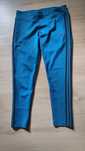 Turkusowe legginsy Adidas L
