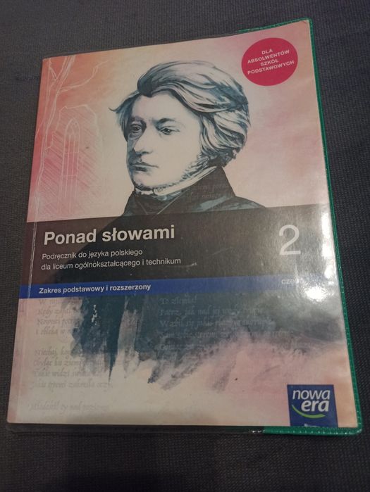 Ponad słowami 2, cześć 1, podręcznik do j. polskiego