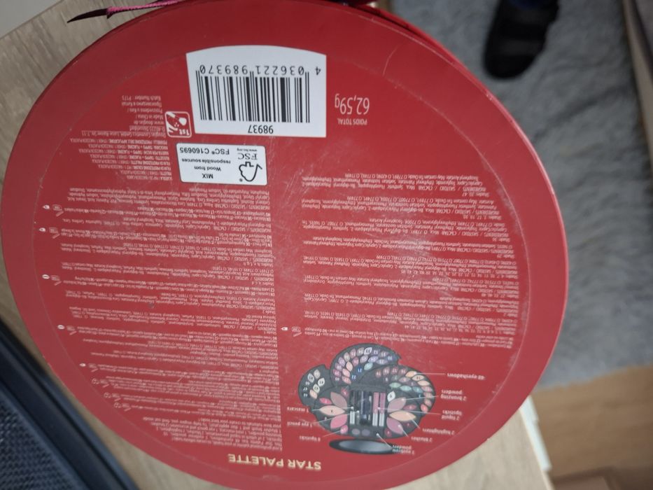 Pallete de maquilhagem