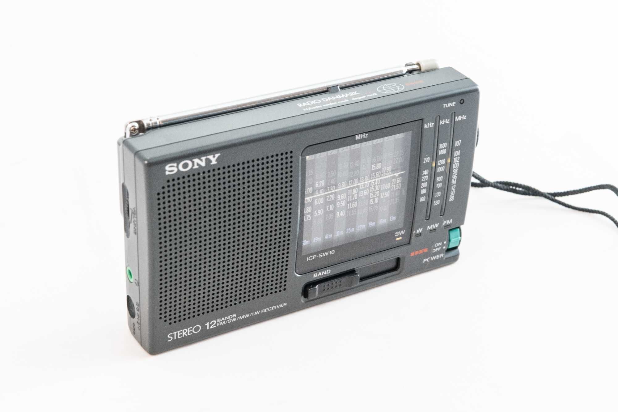 Radio globalne SONY ICF-SW10 komplet