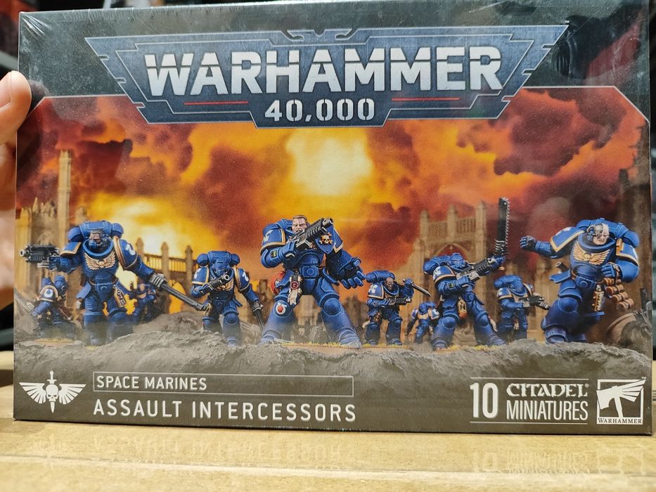 Warhammer 40000 Space Marines Assault Intercessors