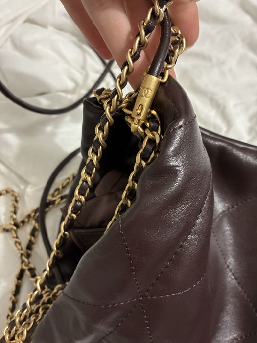 Torebkaa chanel skóra naturalna mała