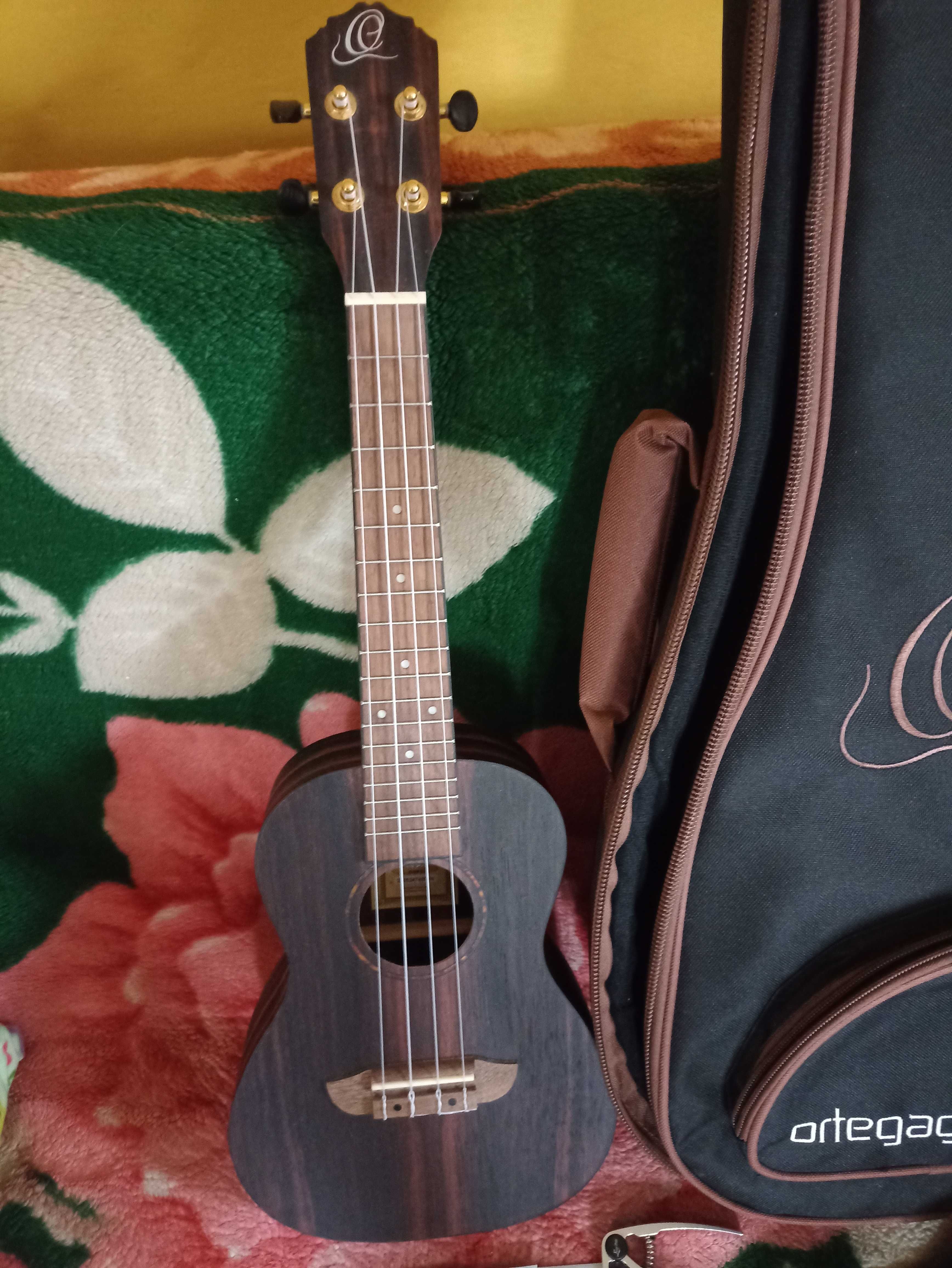 Ukulele z pokrowcem