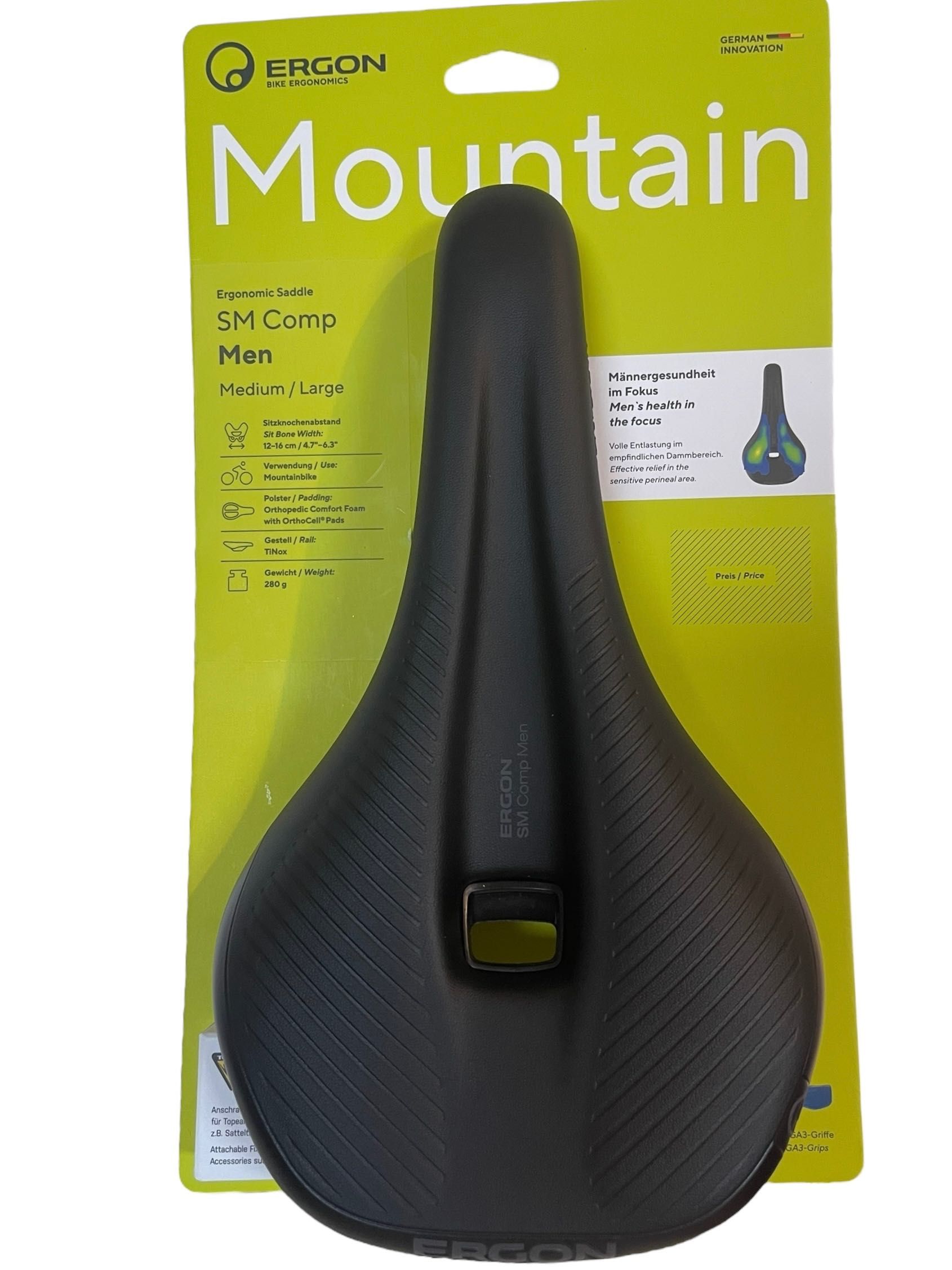 Siodełko rowerowe Ergon Mountain SM Comp Men M/L FV / 029-261