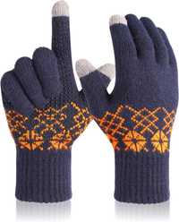 Rękawiczki zimowe do biegania w niskich temp do ekranu dotykowego