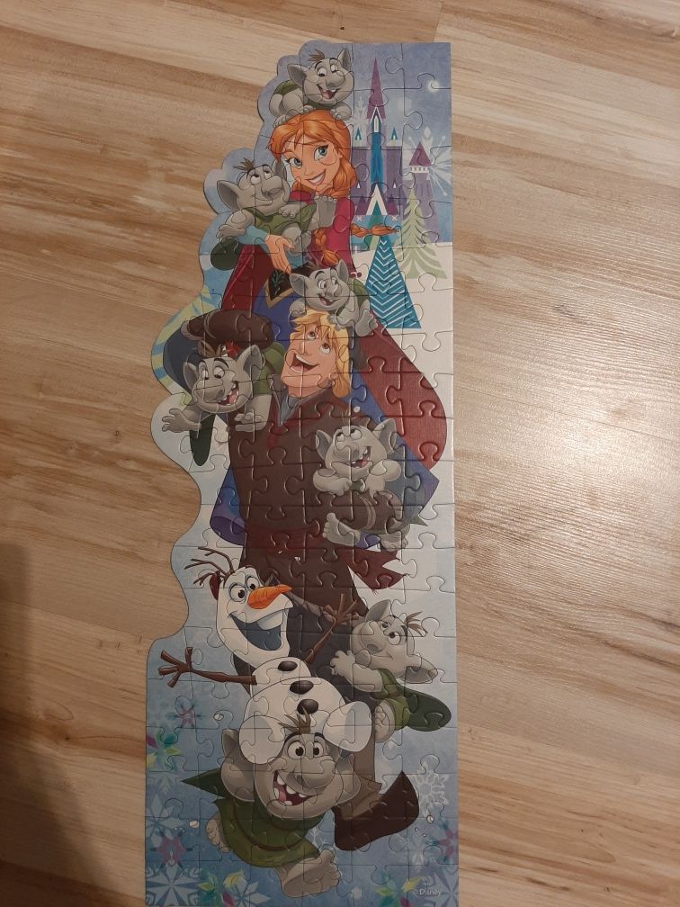 Puzzle kraina lodu frozen