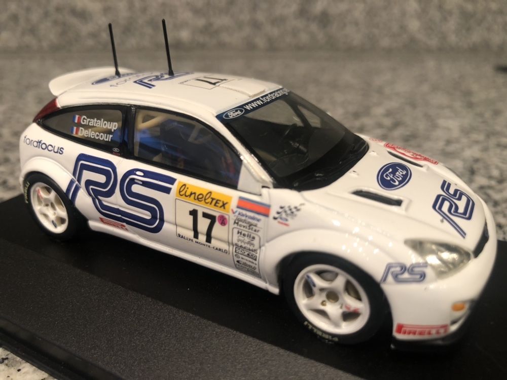 Ford Focus WRC #17 Rally Monte Carlo 2001 skala 1:43