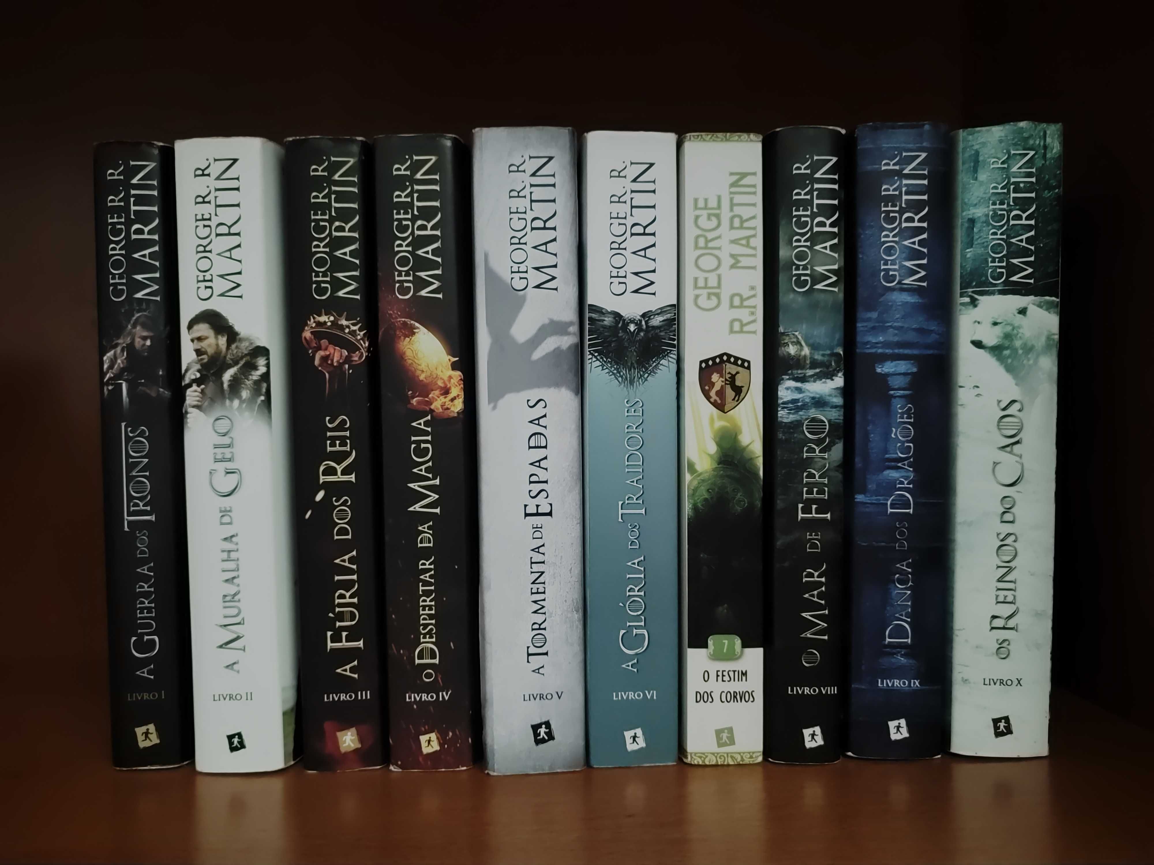 Coleção Livros Guerra dos Tronos / Game of Thrones