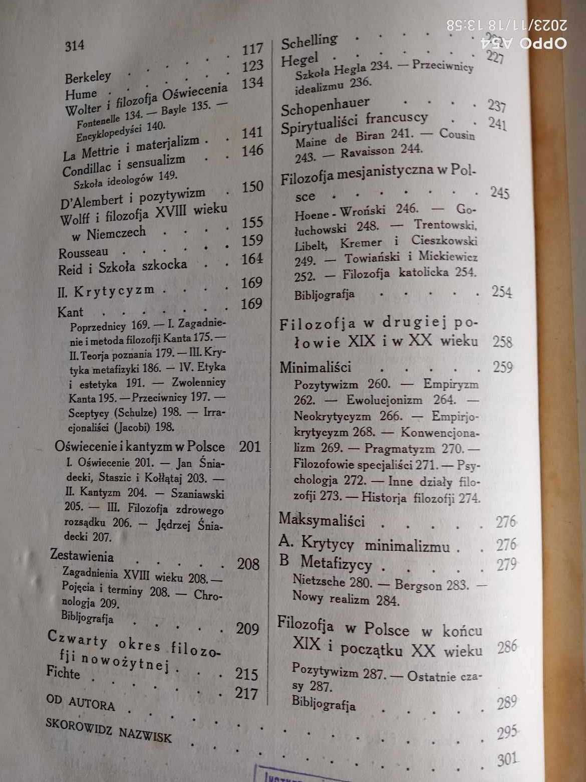 Historia filozofii. Tom 2. Władysław Tatarkiewicz. 1931
