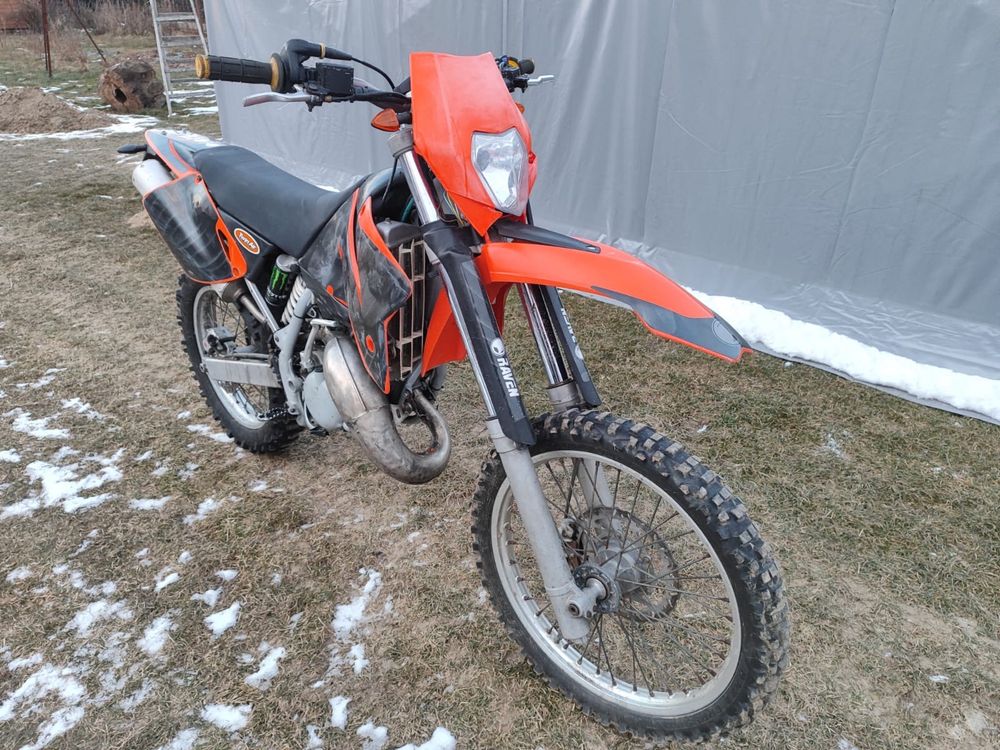 Ktm exc 125 zarejestrowany mozliwy transport