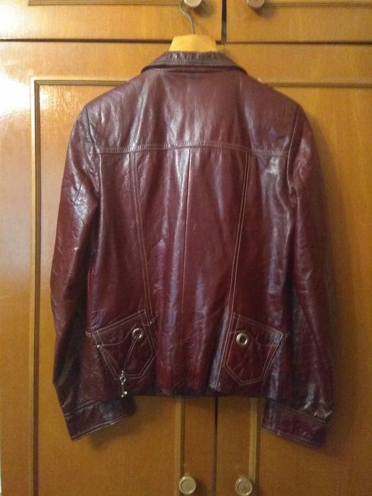 Куртка кожаная женская