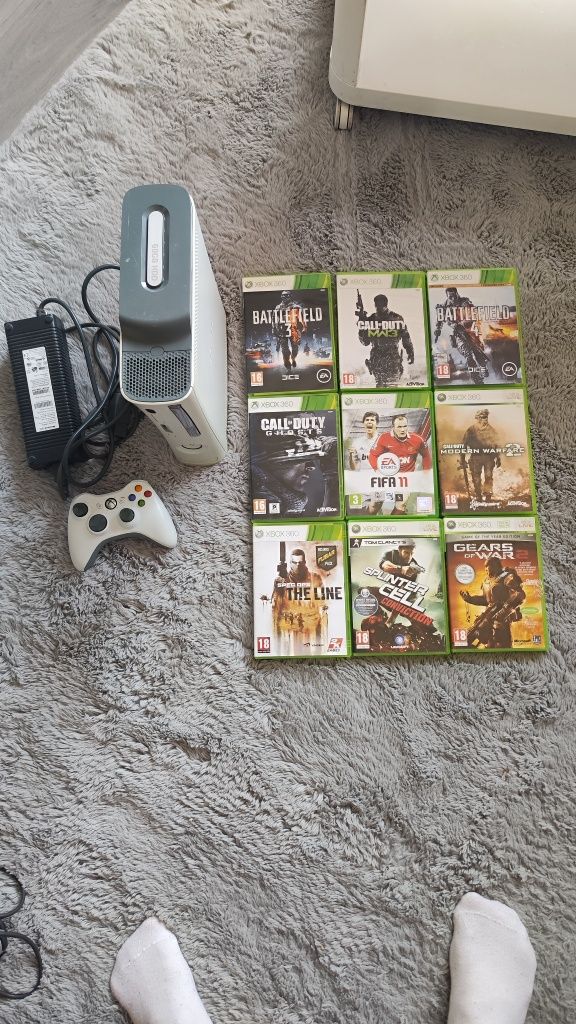 Xbox 360 plus gry